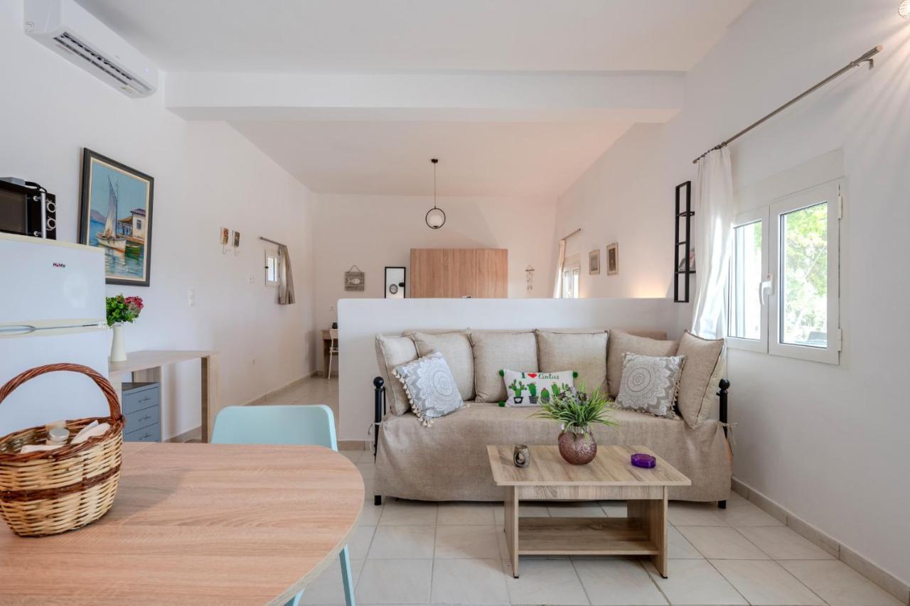 Vrisidia Cottage - Nature, Seaview & Relax بلاكاس المظهر الخارجي الصورة